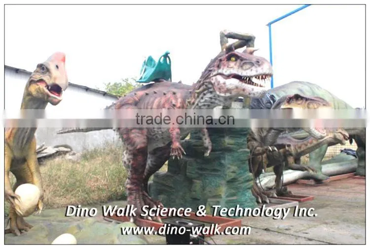 Realistic jurassic park dinosaur rides