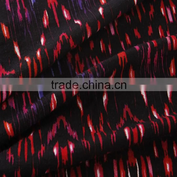 high quality printed cotton product china wholesale jesrey knit fabric for clothing