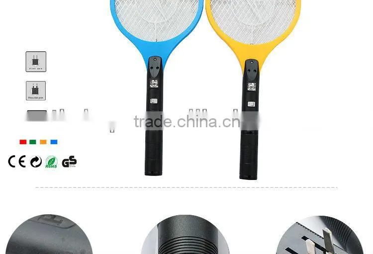 Manufactory offer cheap price rechargeable mosquito swatter