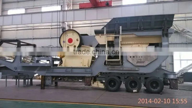 the supplier bauxite ore mobile cruhser plant price is from dongfang