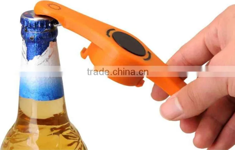 ABS+TPR+S/S 15*4.4*2.3 Kitchen gadgets multifunctional bottle opener
