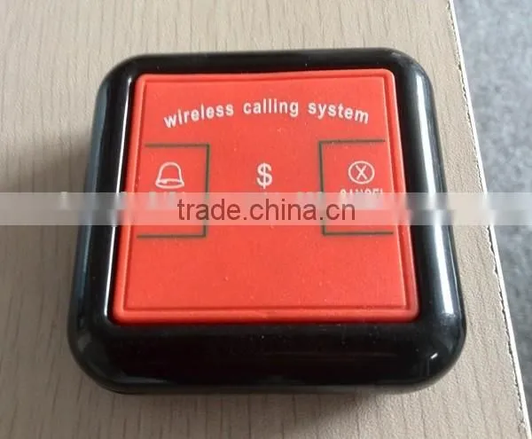 Wireless Waiter Call Button System 12V 433 MHZ Waiter Buzzer Customized Table Food Waiter Restaurant Call Bell K-2000C+K-F3-BB