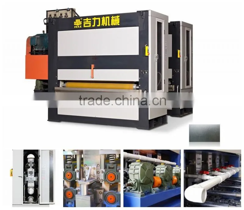 brush sanding machine with surface solutions