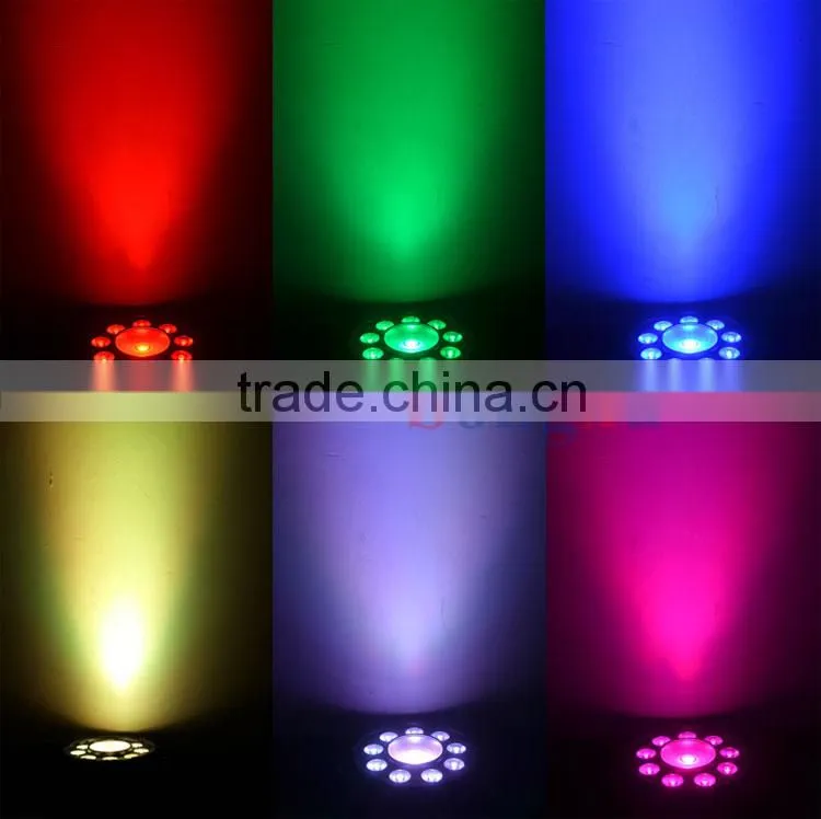 2015 newest 9x3w plus 1x30w high power cob led par lights led par 64 led par cans for christmas wedding stage