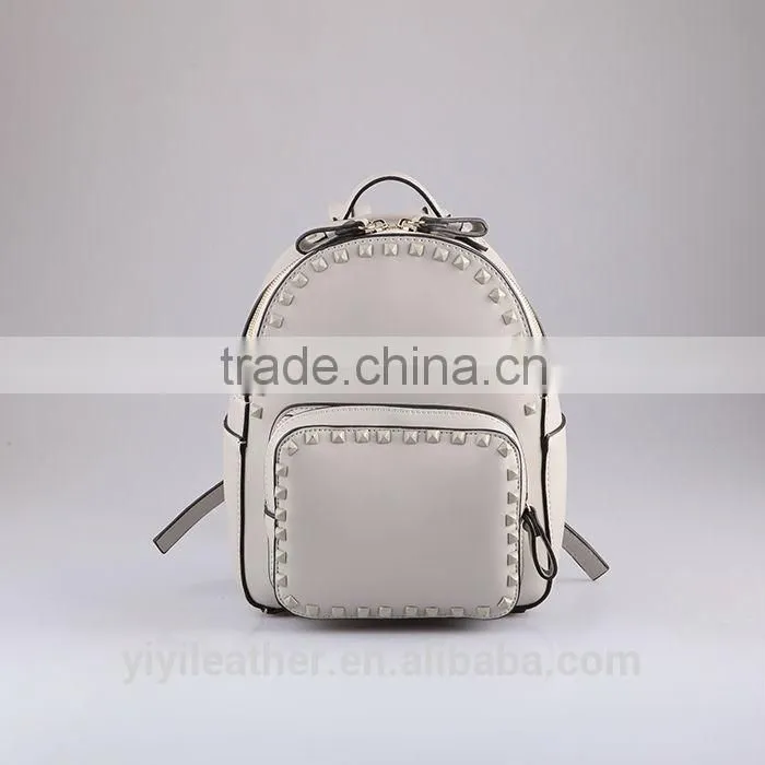 4022 Alibaba wholesale custom backpack 2016 fashion backpack from guangzhou Paparazzi leather factory