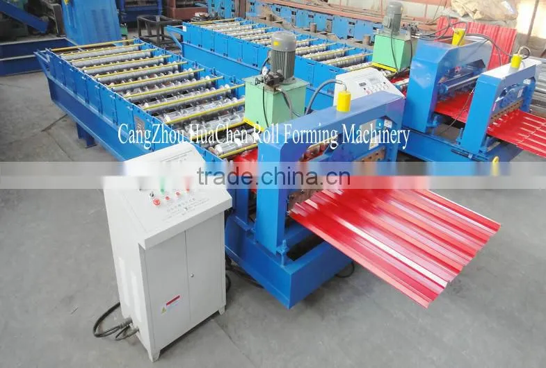 Botou, China. HC Wall Tiles Roll Forming Machine