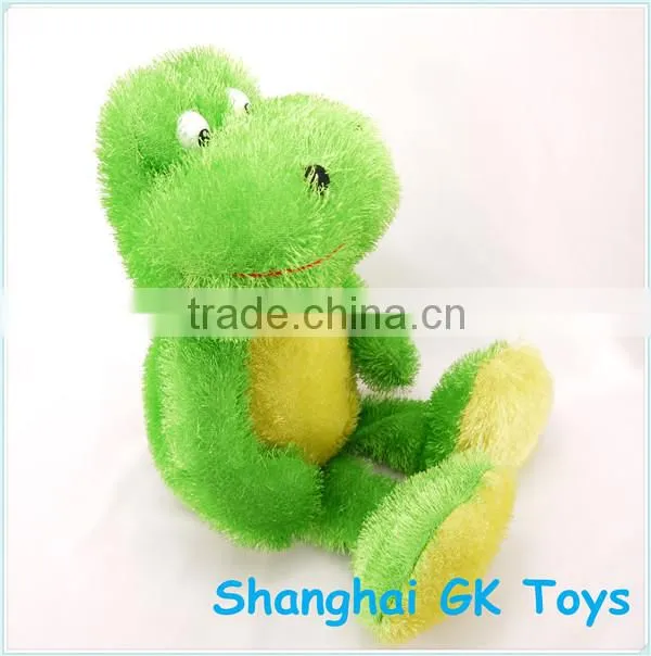 Plush Green Frog