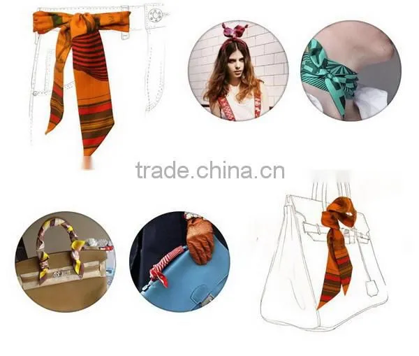 2015 newest design multi colors multi wear ways scarves, hair accessries