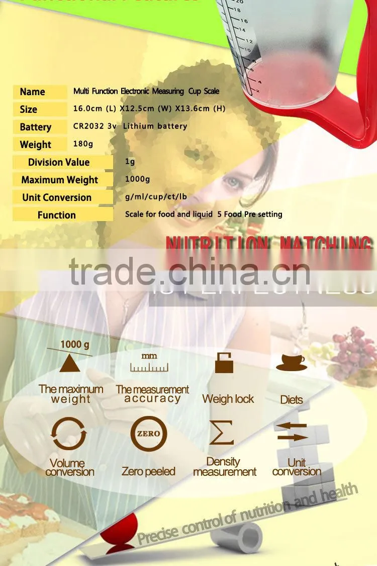 Digital Kitchen Measuring Cup scale New Kitchen scale