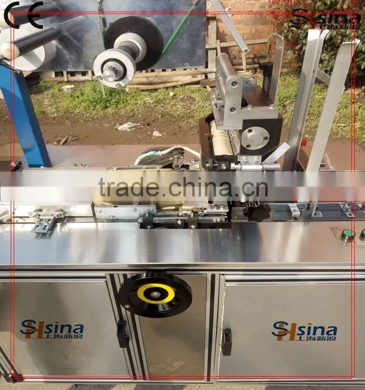 semi-automatic transparent film 3D packing machine