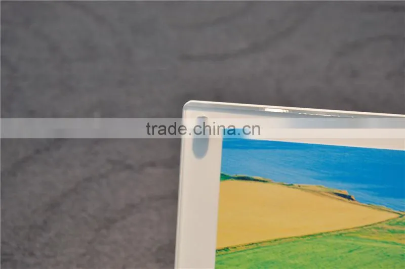 Rectangle Acrylic Photo Frame with Hardware