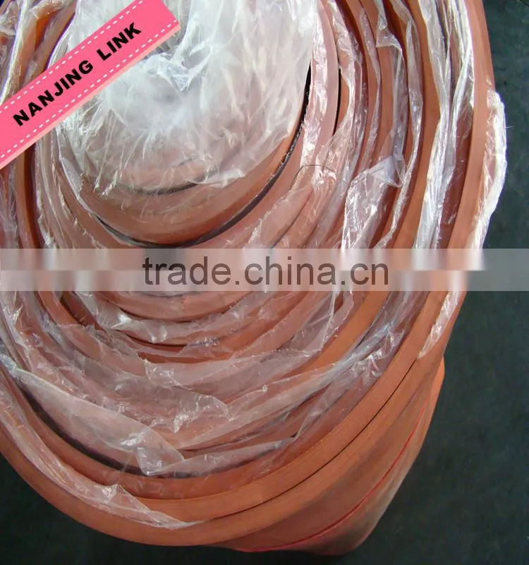 Red SBR rubber sheet roll textured two sides 80Duro