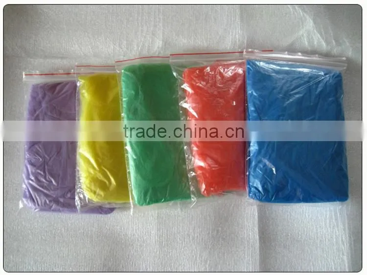 outdoor travel one time use disposable poncho