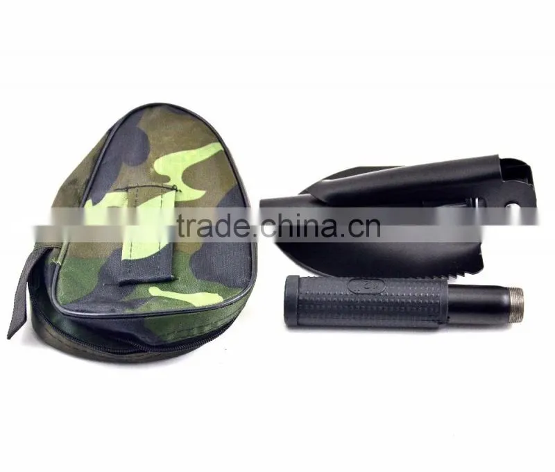 Folding Camping Shovel*Private label survival kit outdoor camping and hiking equipment