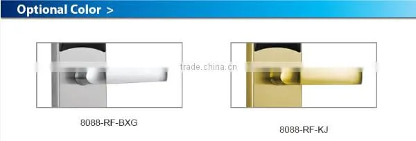 Top selling RFid door lock LSD8088 available in ANSI / Euro standard mortise