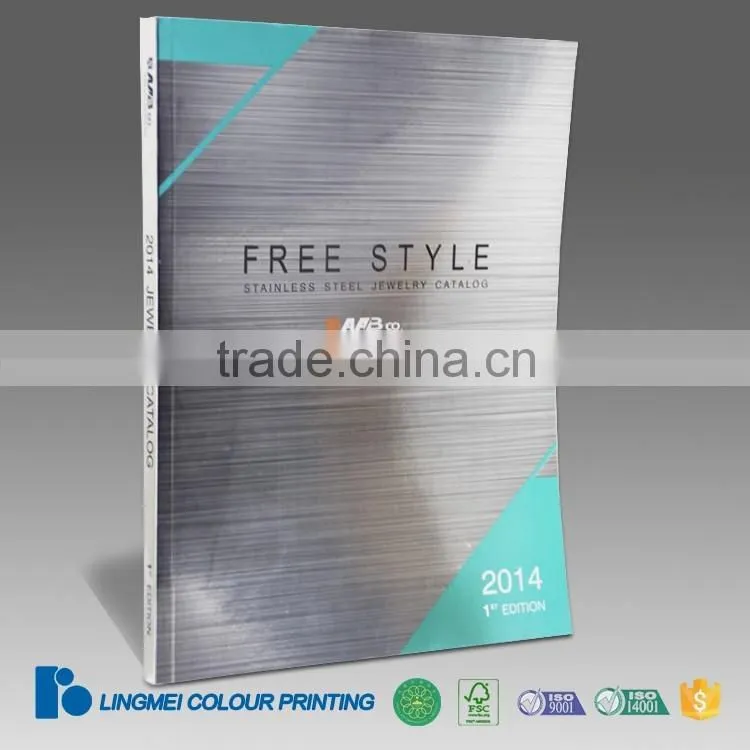 High Quality Customized Manufacture Catalogue Printing from Guangzhou