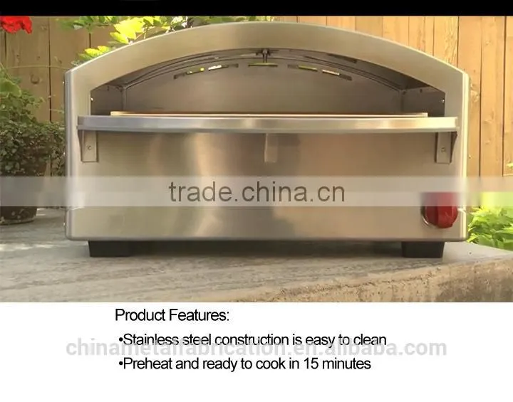 Bricks for Italian Pizza Oven with Temperature Gauge