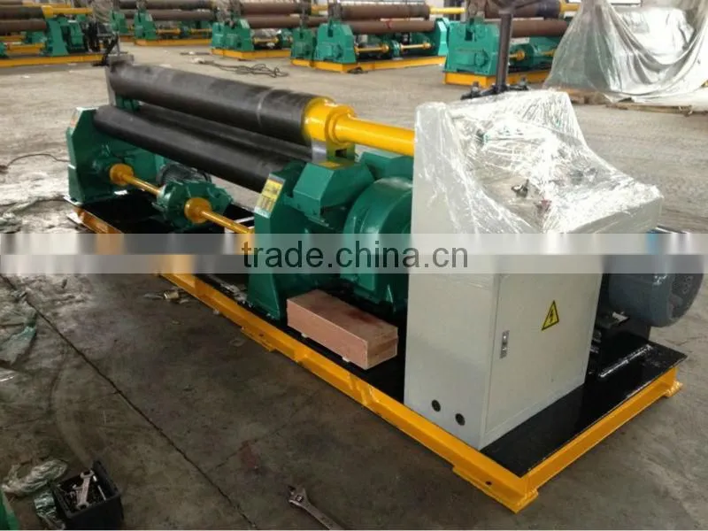 W11 three roller coiling machine/metal plate roll machine tool