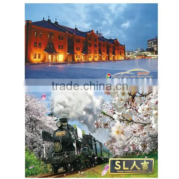 Cheap promotional lenticular calendar
