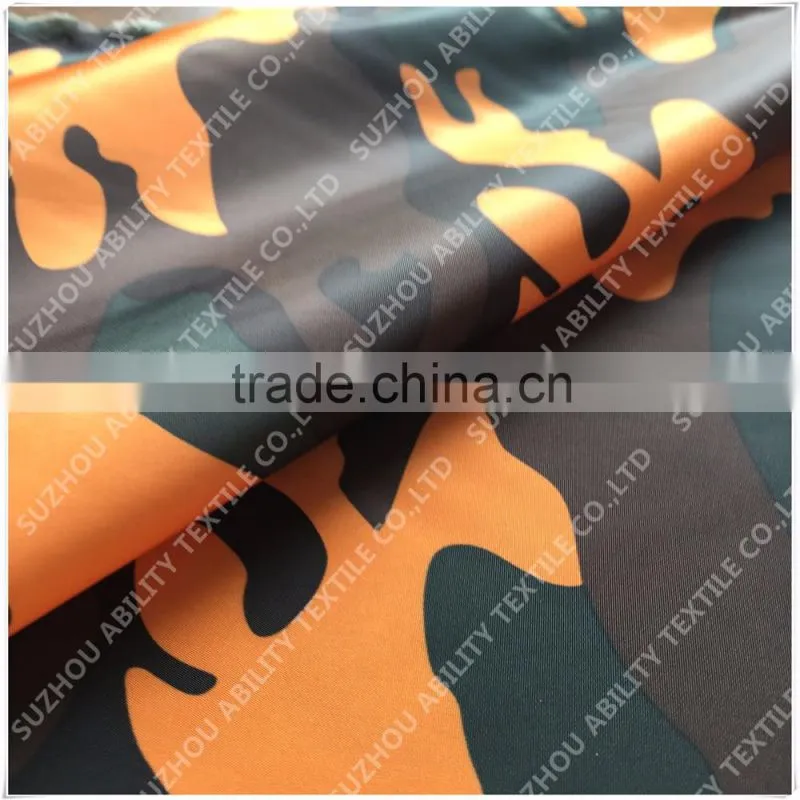 Custom Fabric Printing Camouflage/Digital Red Camouflage Fabric