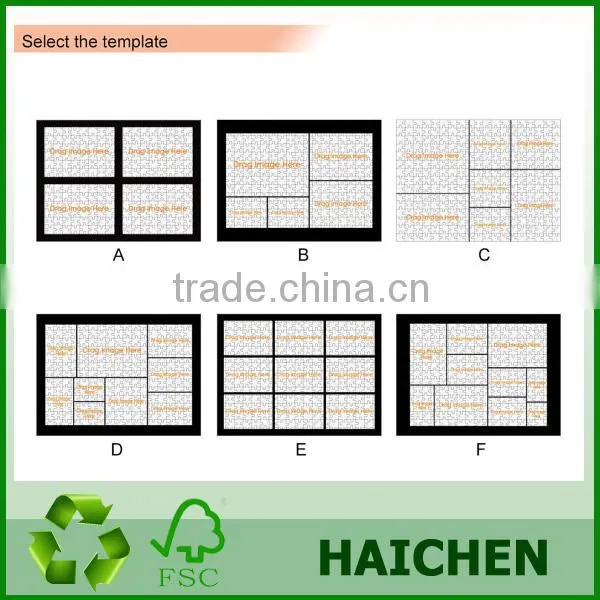 Educational Toy Custom Printed Cube Puzzle