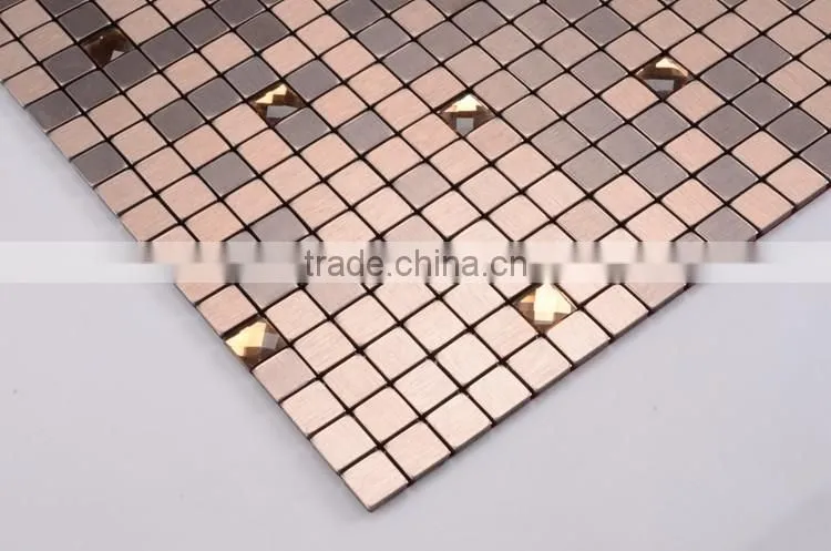 LP131 300X300MM Foshan low price tall mosaic glass flower vase