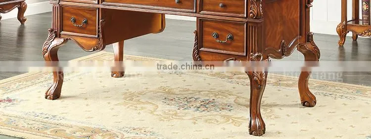 Solid wood vintage office computer desk assemble for office furniture AG-203