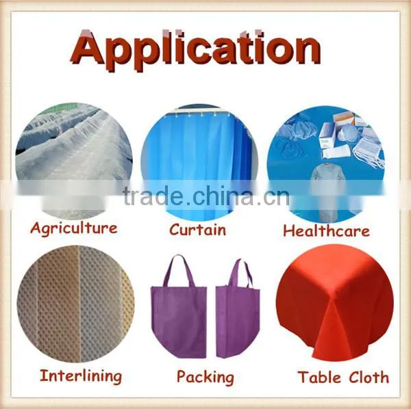 100% pp spunbond nonwoven fabric raw material for disposable bed sheet