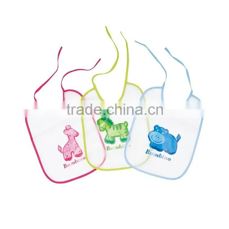Baby bib plastic,pass FDA