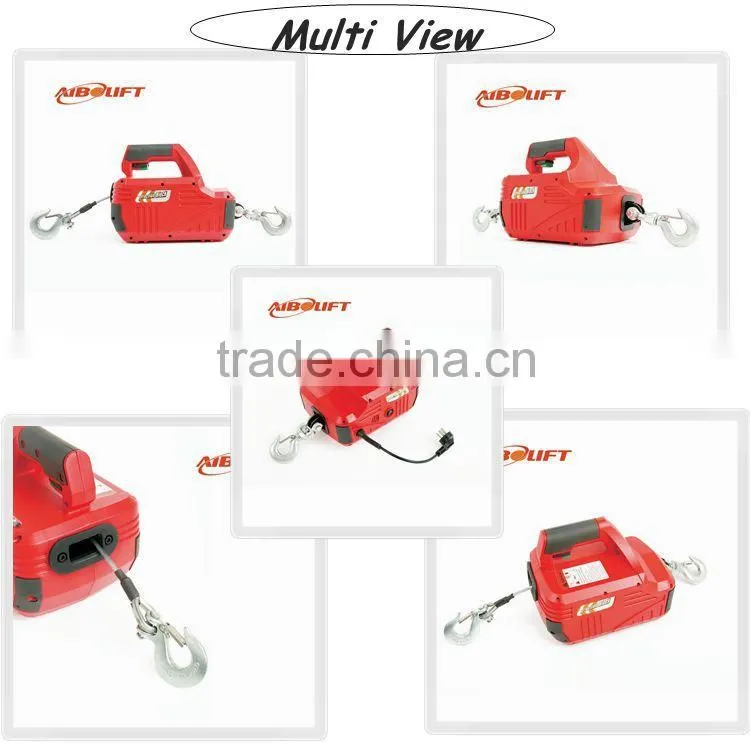 Variable speed corded portable winch 220V