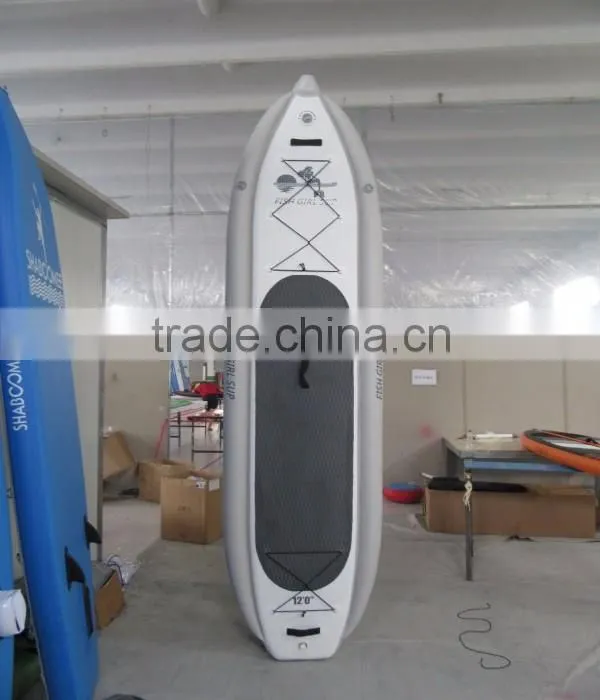 Best stable three chambers inflatable sup stand up paddle surf board