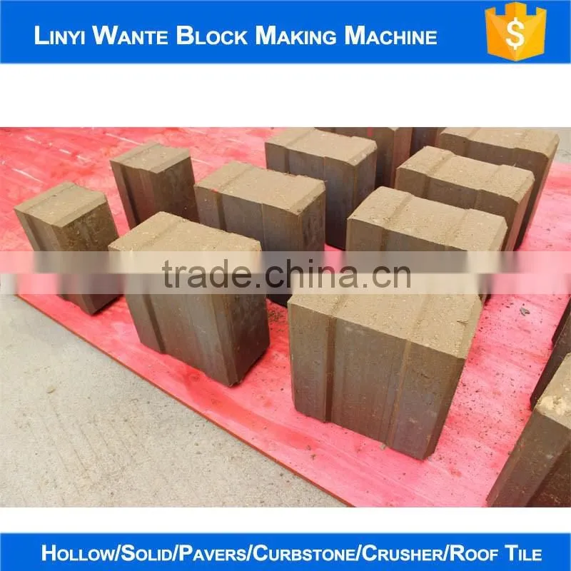 Low price best quality super 2-20m interlocking bricks making machine for sale in india