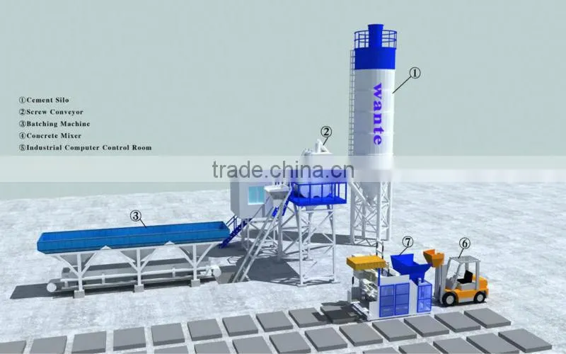 WT10-15 block laying bloquera machine made in China