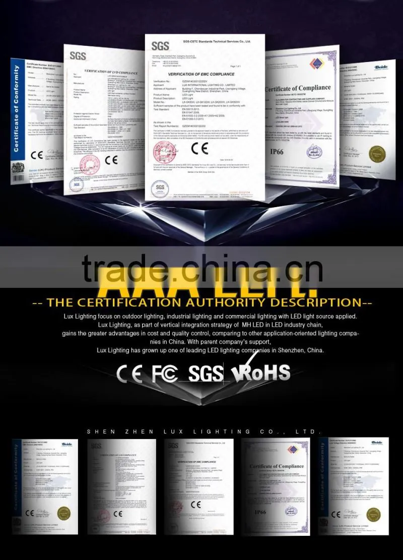 5 years slim design smd chip aluminum 100w led modular street light