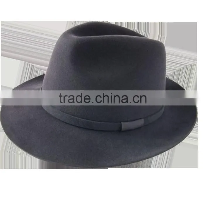 High Quality Wool Felt Fedora Hat