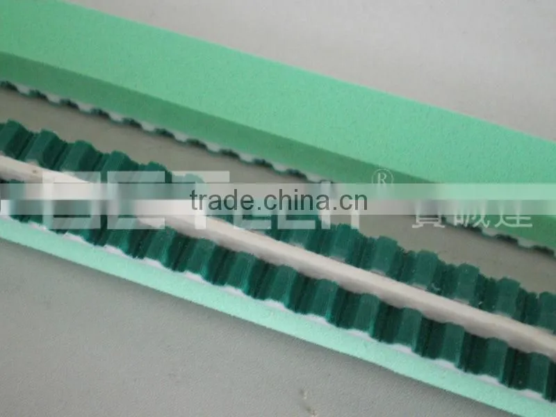 PU Timing Belt With Guide Belt&Green Sponge/Foam