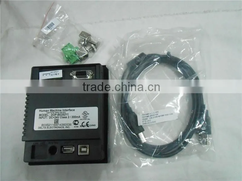 DOP-B03S211 4.3 inch plc hmi panel delta china hmi