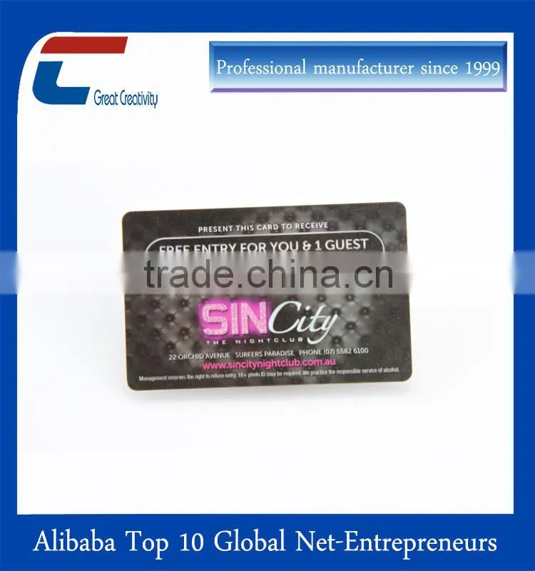 LF HF UHF programmable contactless rfid card with optional chip