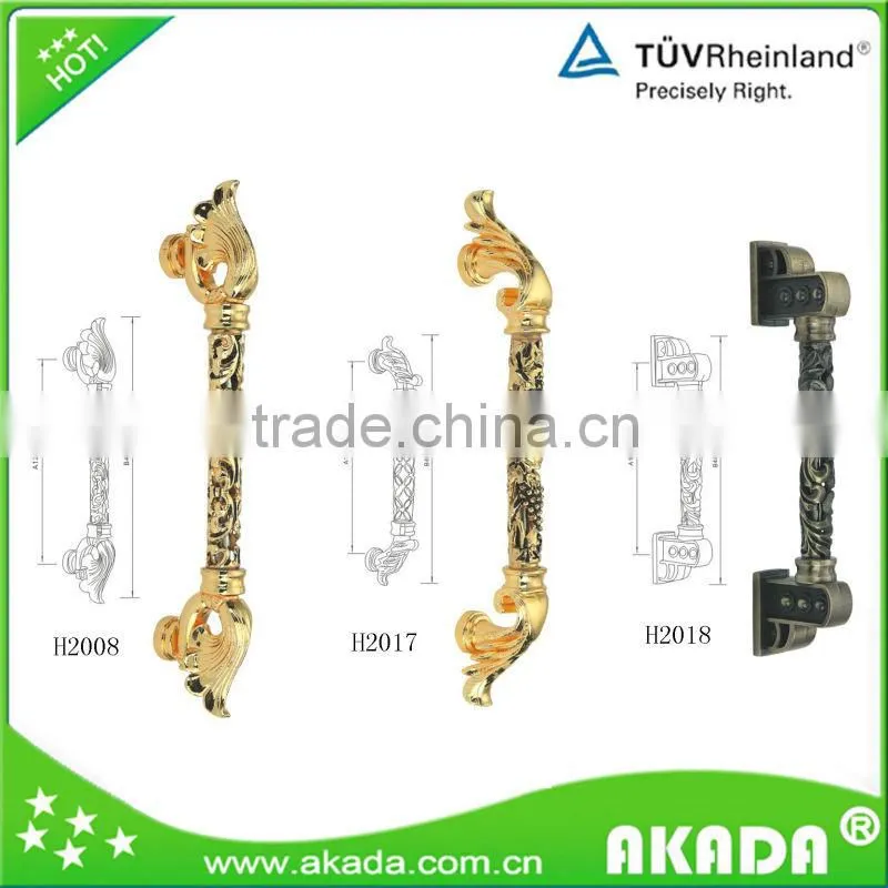 new design Zinc Alloy bedroom Door Handle On Plate 1704H1705