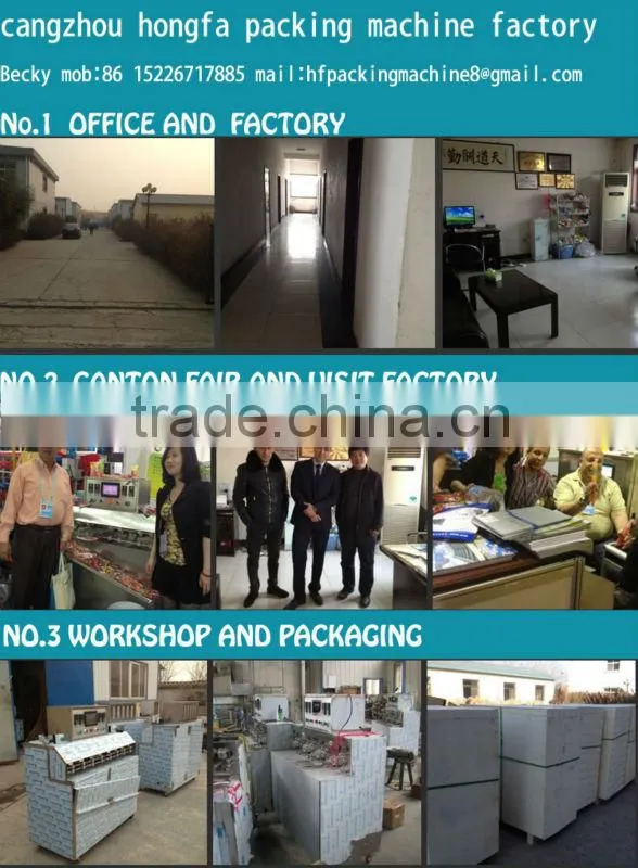 English screen Egg Tofu filling sealing packaging machine factory