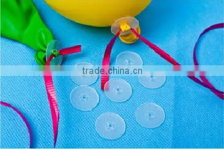 Promotional balloon round poll buckle