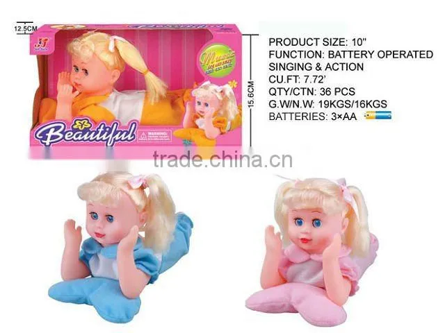Hot Battery-operated Lovely Doll For Baby