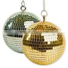reflect light rotating disco ball 30" 75cm hanging disco mirror ball