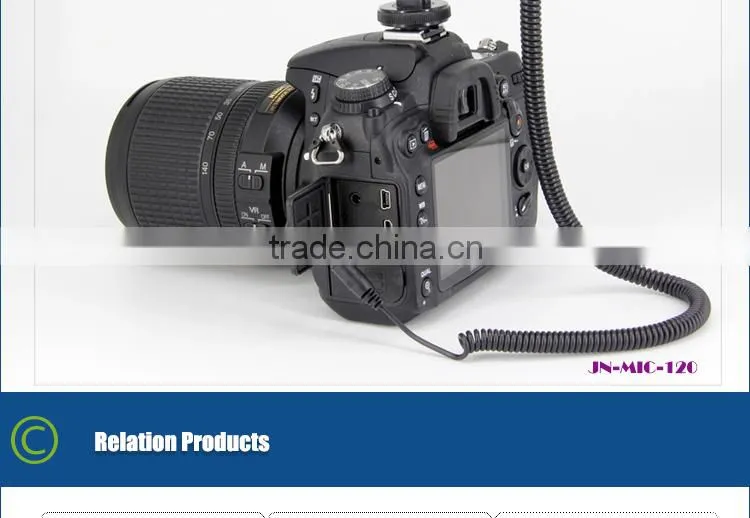 Wholesale Carbon Electric Condenser Microphone Mic JN-MIC120 China Suppier