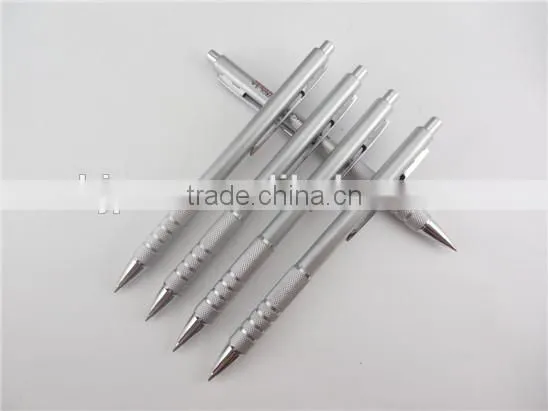 Newest designed Custom LogoSilver Copper Mechanical Pencils ,Metal Sliver Mechanical Pencils