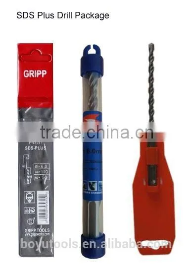 Milled masonry drill bits with YG8 carbide tip