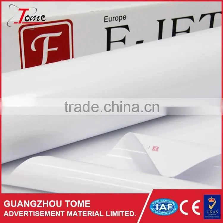 Guangzhou factory 140gsm PVC adhesive vinyl with low price