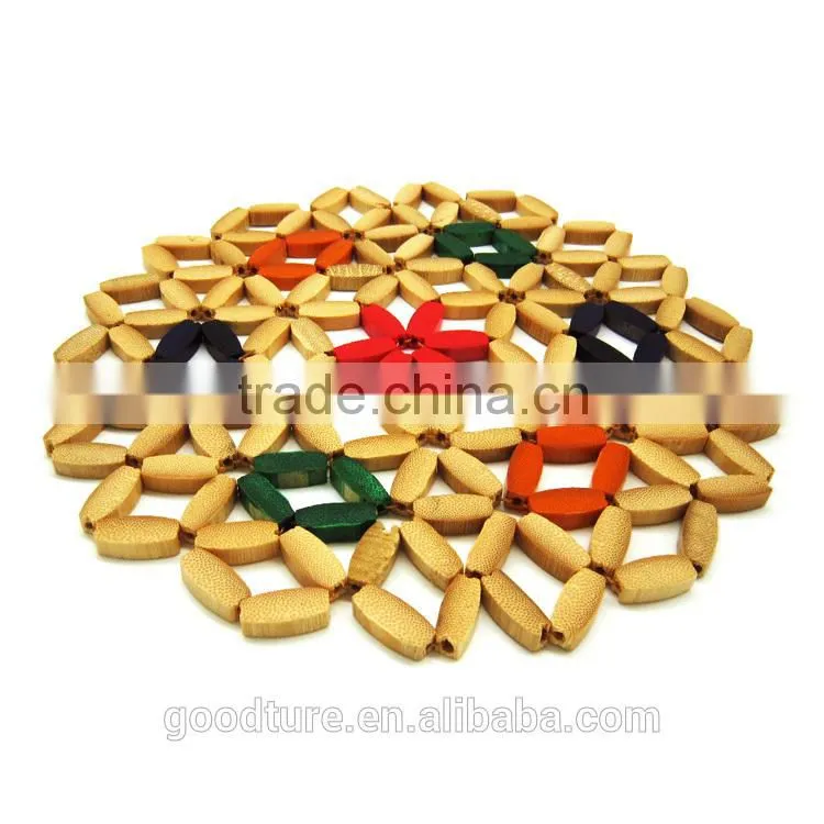 Bamboo Placemat Table Mat Color Coaster