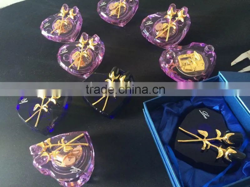 factory directly sale wholesale price crystal piano music box