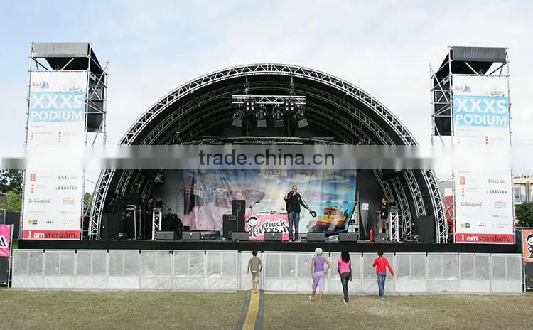 Popular c channel roof concert truss system